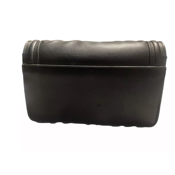 Valentino Orlandi Black Leather crossbody/Clutch - Picture 4 of 17